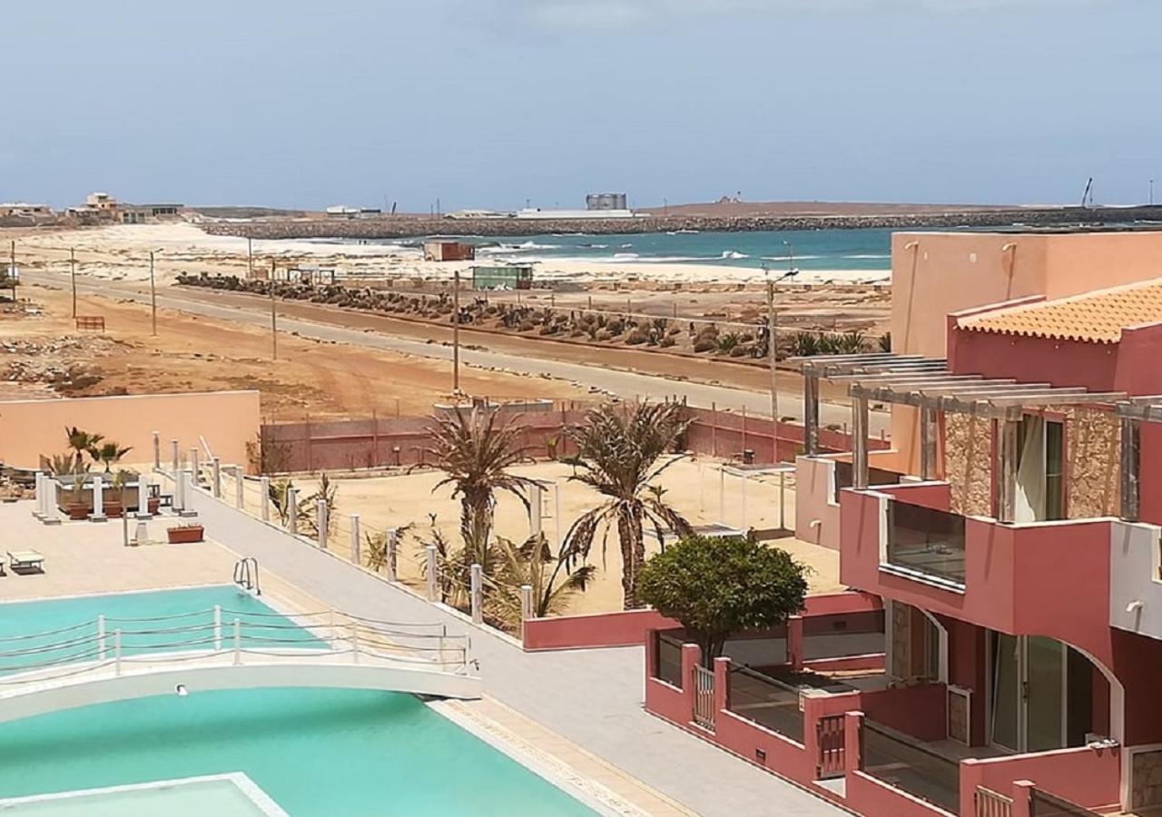 Residence Por Do Sol, Praia Cabral, Boa Vista, Cape Verde, Free Wi-Fi Сал-Рей Экстерьер фото