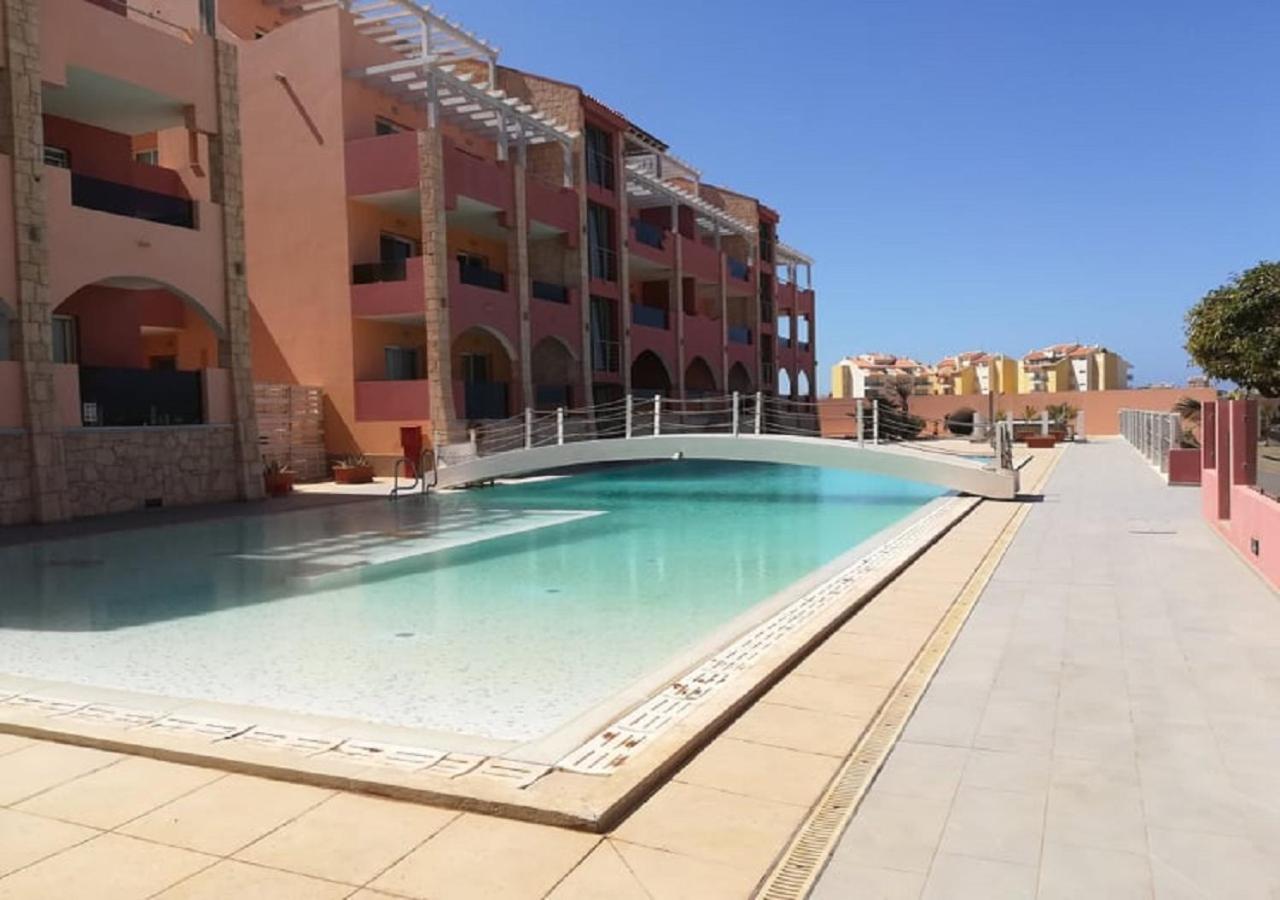 Residence Por Do Sol, Praia Cabral, Boa Vista, Cape Verde, Free Wi-Fi Сал-Рей Экстерьер фото